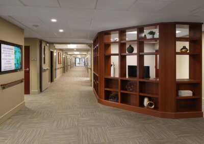 Smith Village Rehab_NurseCorridor