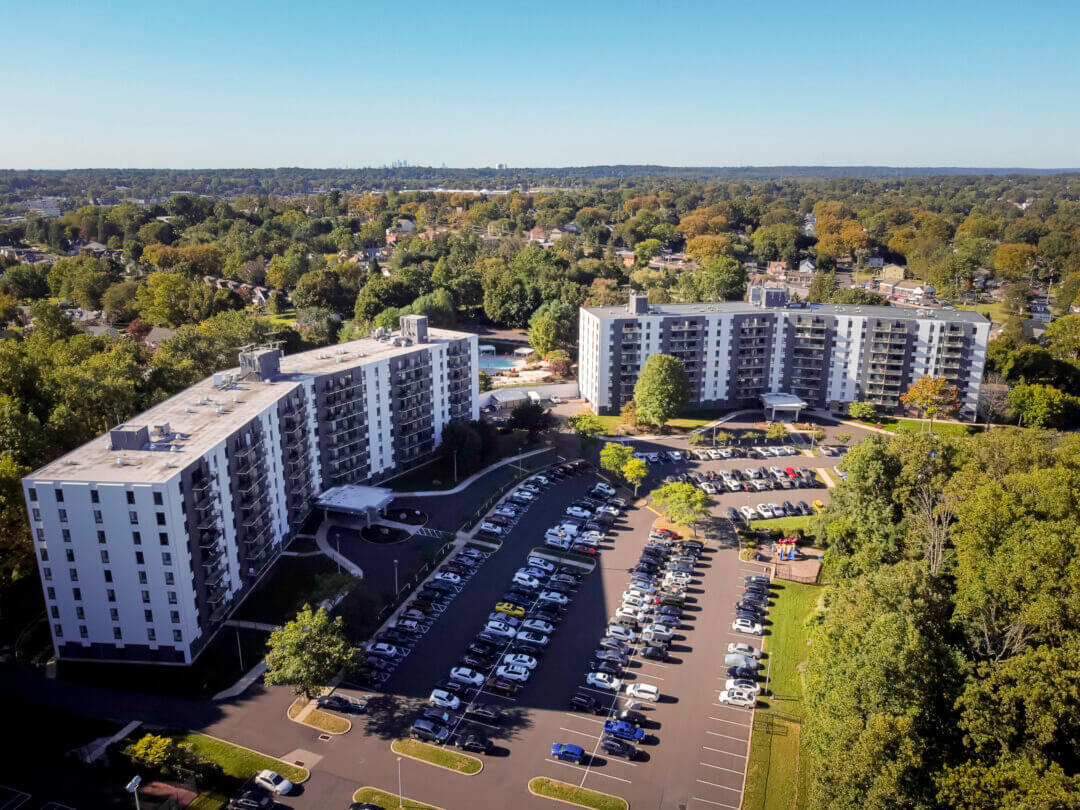 Regency Towers - external site view