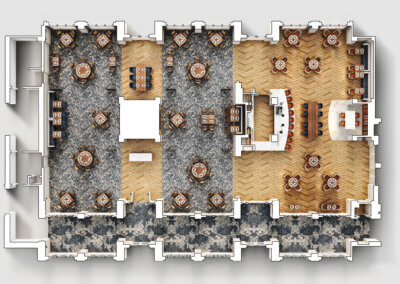 Meadow Ridge Pub & Restaurant - 3D rendering